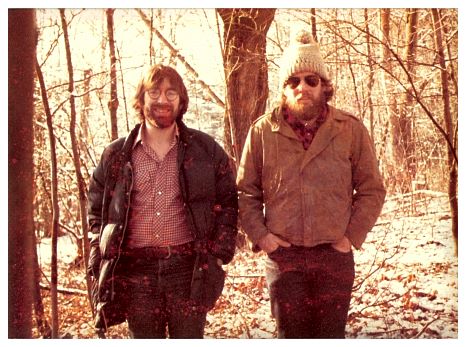 1972 - Garry Roger - home from college with beards.jpg